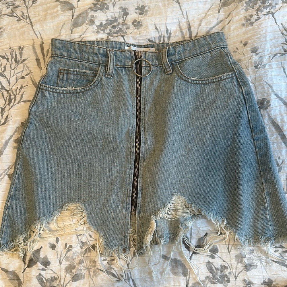 Storets Denim Mini Skirt
